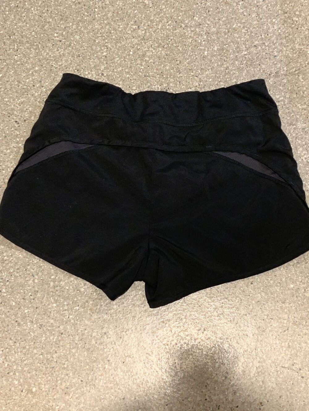 #710 "Eastern Mountain Sports" Black Women’s Athletic Shorts -